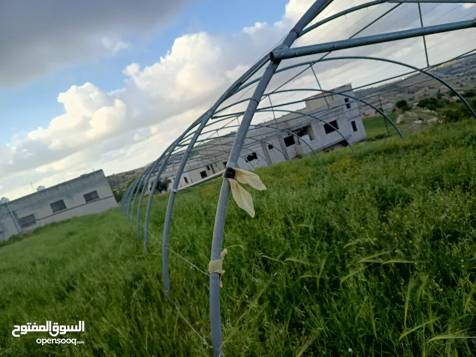 بيت بلاستيكي حديد 2 انش جديد غير مستعمل