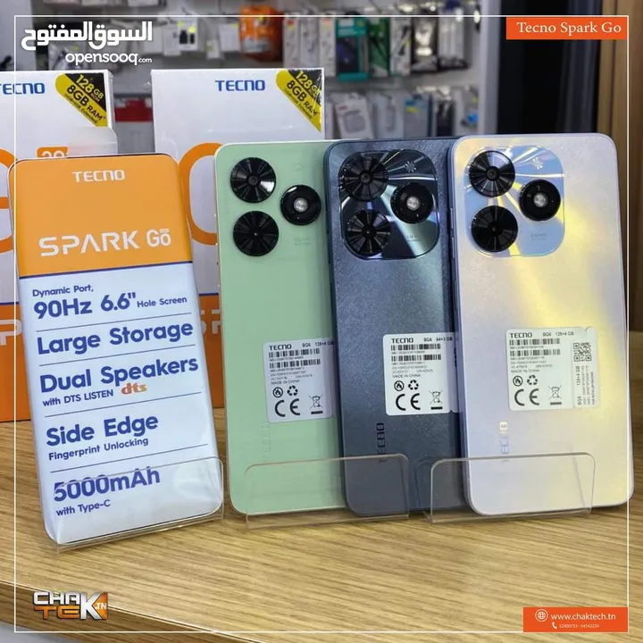 مكفول سنه جديد Spark 2024 رام 6 و 8 جيجا 64  و 128 متوفر توصيل