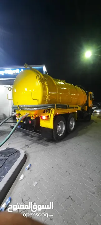 الشفط مياه مجاري نظف بلوا  10000 جالوں 5000جالون   Sewerage water tanker