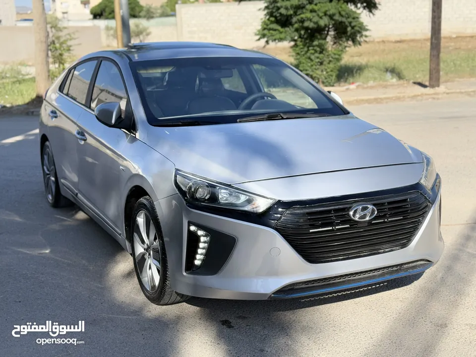 هونداي ايونيك 2017 سبعه جيد ولا ملاحظه فل الفل