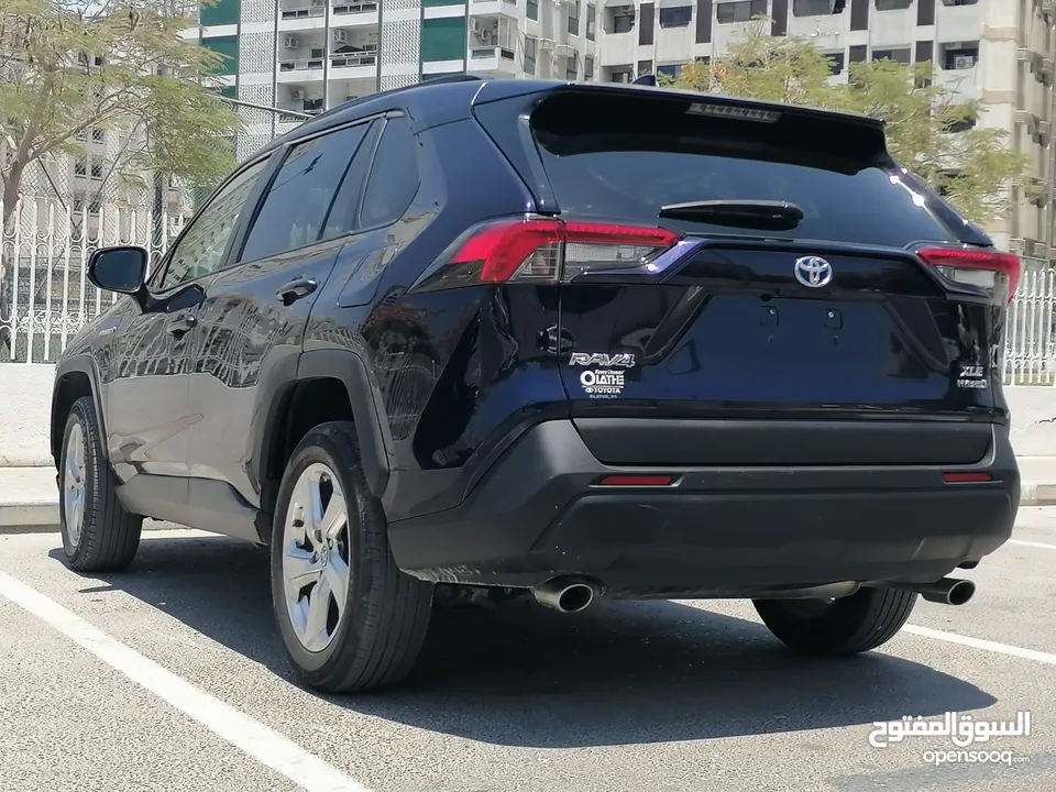 Toyota Rav4  Hybrid 2021 XLE Sunroof Full Option تويوتا رافور هايبرد فتحة سقف فل مواصفات