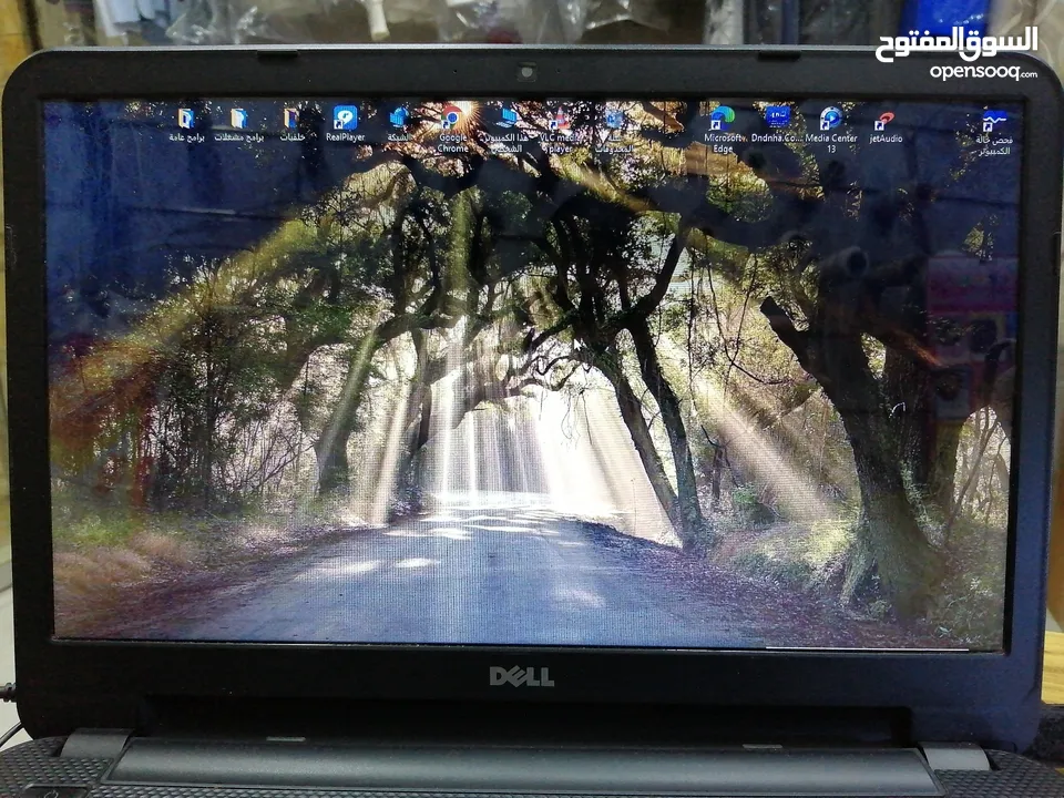 لابتوب ديل مستعمل نظيف لايوجد خراب فيه الا البطارية لاتشحن فقط المواصفات مرفقة مع الصور