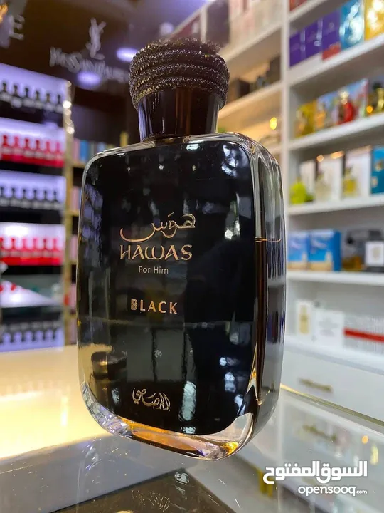 عطر هوس بلاك من شركة الرصاصي