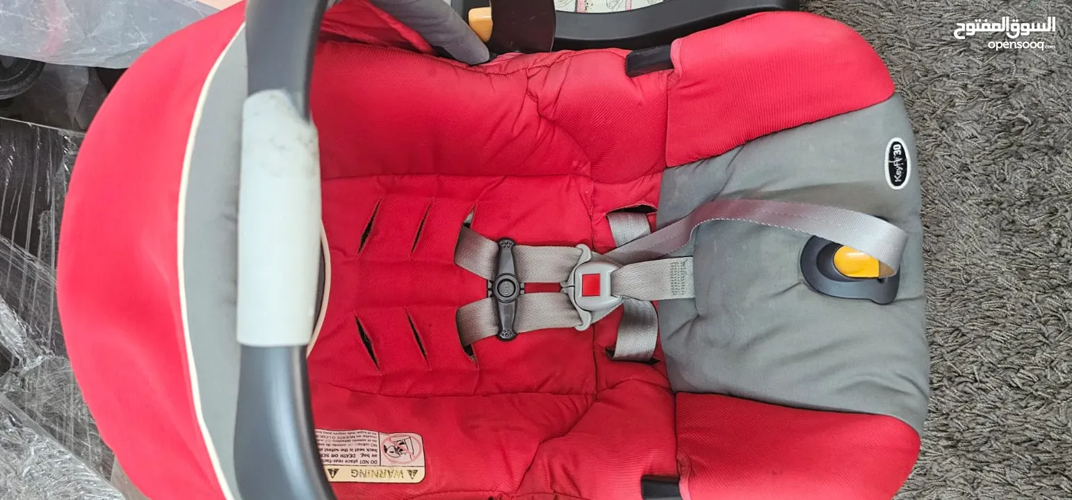 كرسي سيارة للاطفال كارسيت car seat ماركة اوربي تشيكو اصلي