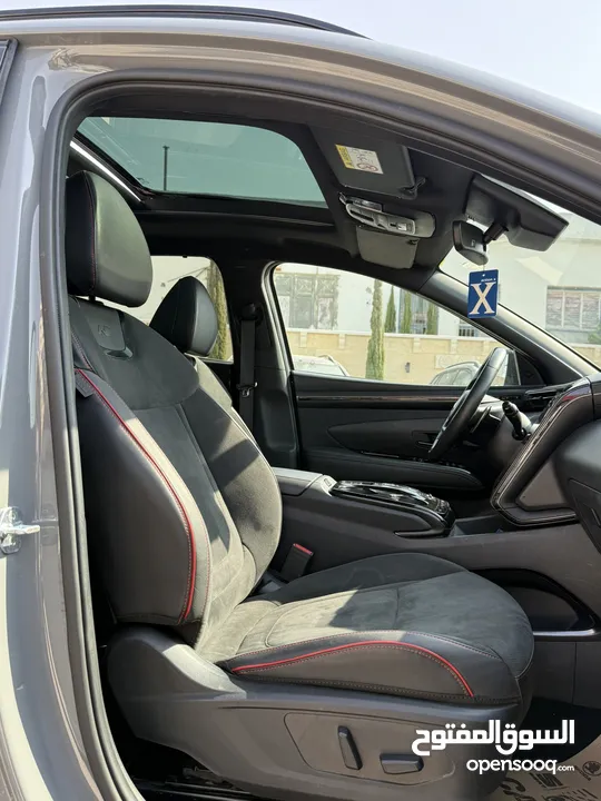 هونداي توسان NLine ترخيص 2022 محرك 1600 هايبرد plug in/يقطع على الشحنه 65 كيلو متر  271 حصان