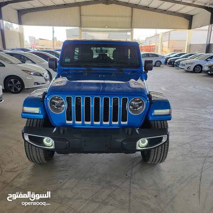 Jeep wrangler 4xe 2021 hybrid plug-in  2000c turbo charger 375 hp