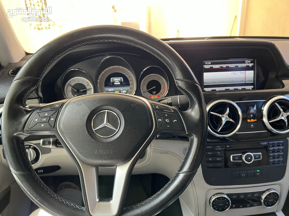 مرسيدس glk 350 2014 مشاء الله استيراد امريكي بحالة الدار سيارة كرت