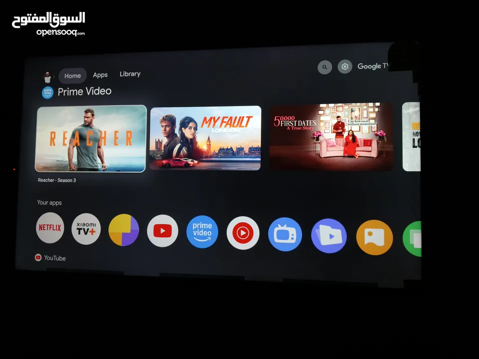 xiaomi QLED 55 inch google tv for sale under warranty  WhatsApp