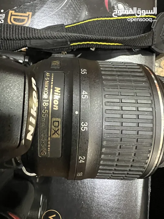 كاميرا احترافية نيكون Camera Nikon D3200