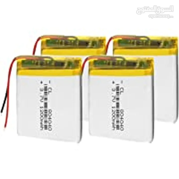 بطاريات ليثوم بانواع مختلفة للاجهزة الالكترونية Lithium Polymer Battery 3.7V