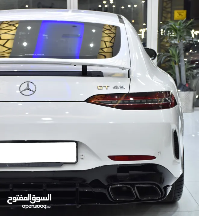 Mercedes Benz GT 43 AMG ( 2021 Model ) in White Color Korean Specs