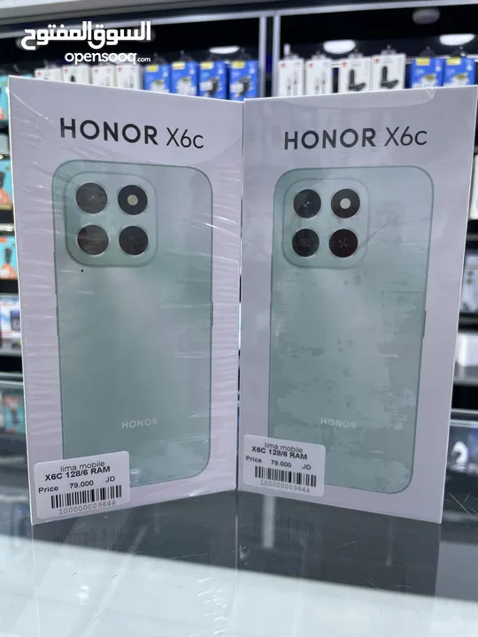 Honor X6C 128G 6G RAM هونر جديد