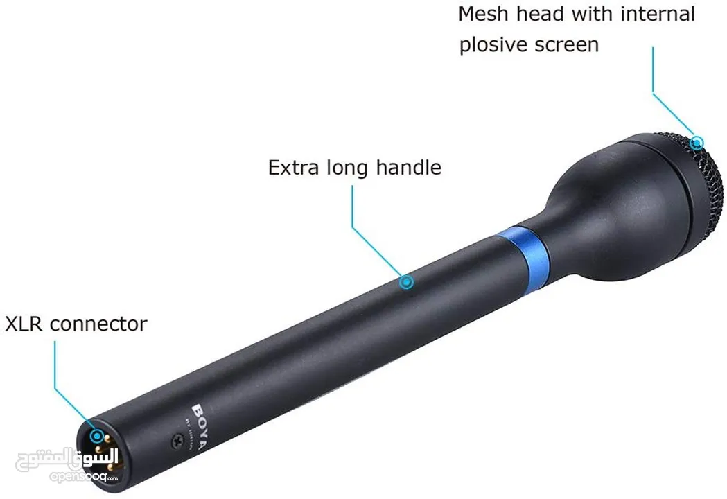 ميكرفون / مايك يدوي Handheld Dynamic Microphone Mic Omni-Directional