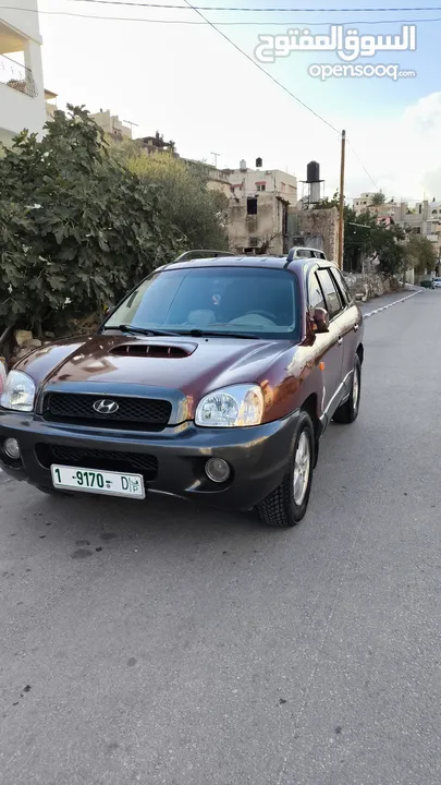 جب هونداي سنتافيه دفع رباعي 6+1 اتمات 2000 تيربو ديزل