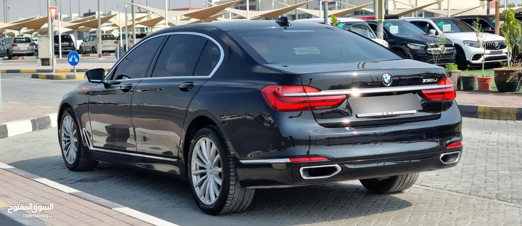 BMW 730Li 2017 GCC FULL OPTION CLEAN TITLE ORIGINAL PAINTS PERFECT CONDITION INSIDE AND OUTSIDE