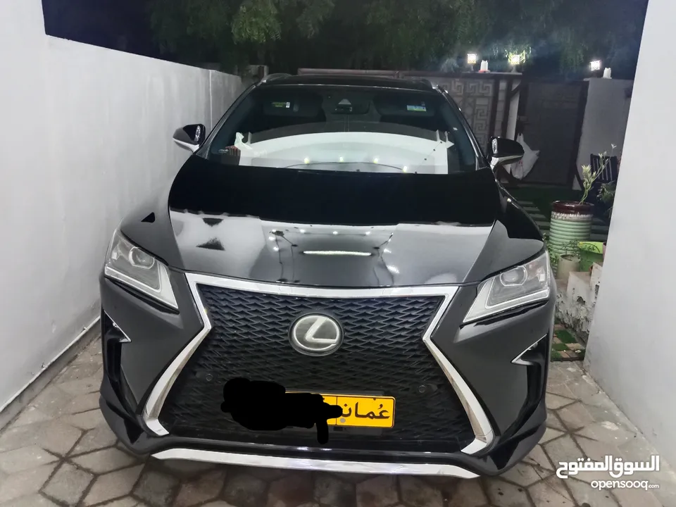 لكزس RX 350 F Sport بصورة عاجله لغرض السفر