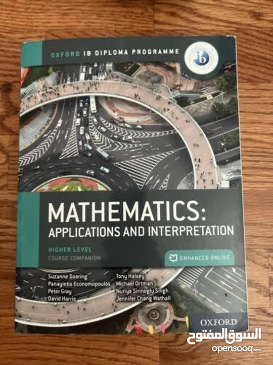 IB DP/COURSE NEW SYLLABUS BOOKS (business biology math applications) and more