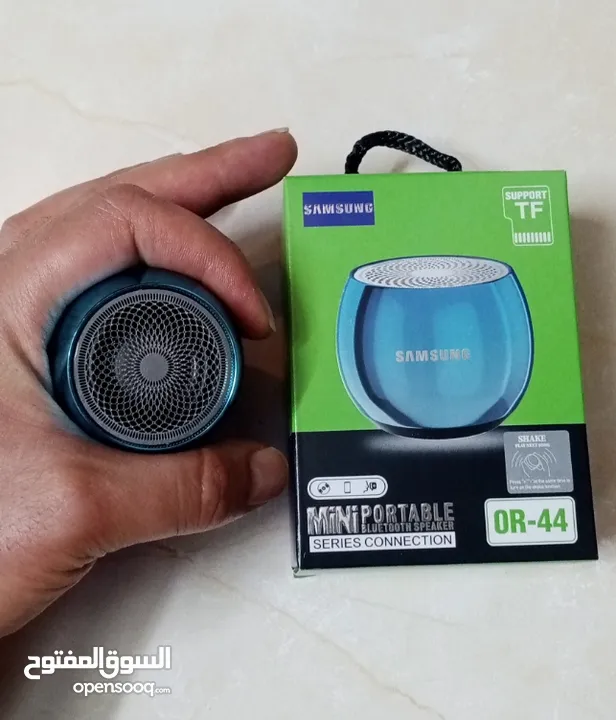 سماعات ميني سامسونج بلوتوث شحن Mini Bluetooth Speaker تدعم ميموري مكبر صوت معدني سماعة سماعه