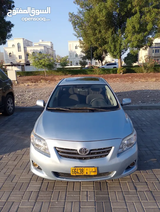 Corolla للبيع رقم واحد 2009 السعر غير قابل للتفاوض مالك ثاني  very neat Toyota Corolla second owner