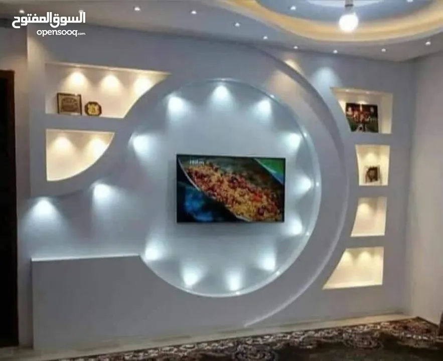 دهين مصرى محترف وتركيب جبس بورد لجميع الدهانات والديكورودهان الابواب والعفش وجلي البلاط