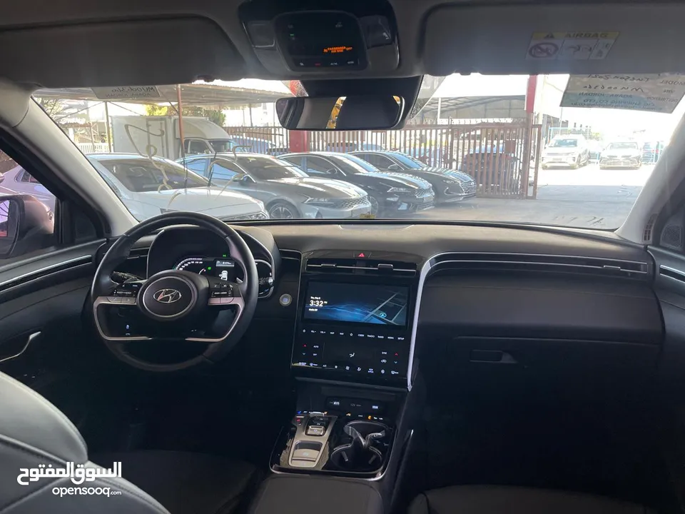 Hyundai Tucson hybrid 2021  هيونداي توسان هايبريد 2021  وارد كوريا الجنوبية  فحص كامل 7 جيد