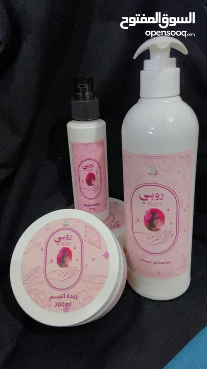 بكج روبي الكامل للعناية بالجسم – ترطيب، لمعان، روائح ثابتة ومنعشة No Brand