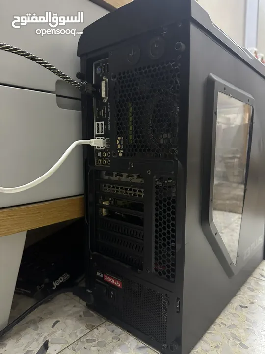 كيس كمبيوتر pc i7 ورام 16 و كرت شاشة gtx 1650 بسعرر حررق
