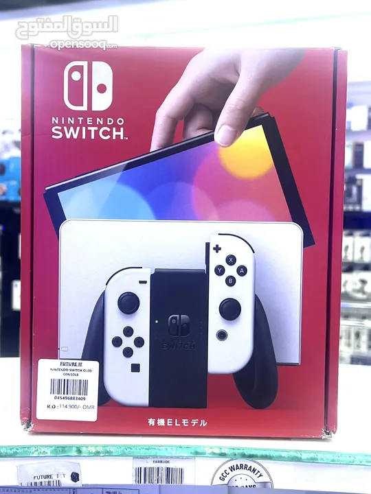 Nintendo switch OLED gaming console