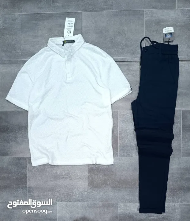 فانيل رجالي شبابي ياقه مكسيكي خامه قطن ممتازه مقاسات متوفره m..L..Xl...xxl السعر 4500 + بنطلونات بدي