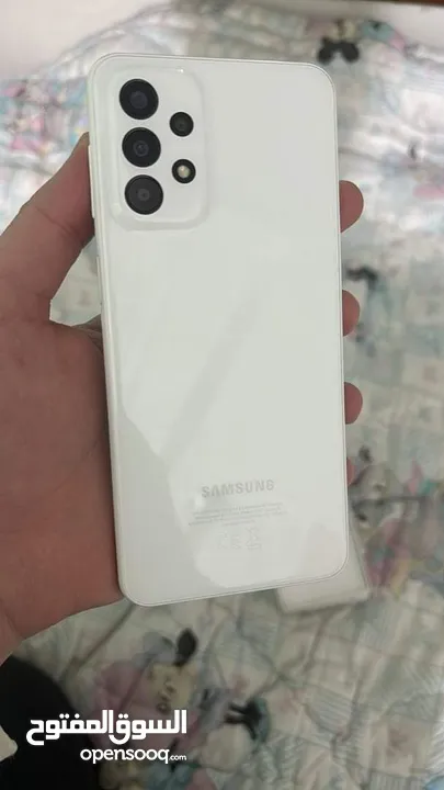 اخو الجديد Samsung A23 رام 12 جيجا 128 بدون كرتونه هدية كفر ولزقة وشاحن الاصلي متوفر توصيل