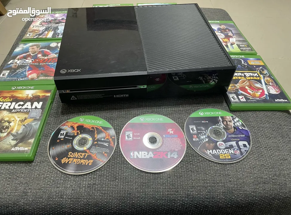 X box 1( مع محول ) ( مع سلك HDMI )