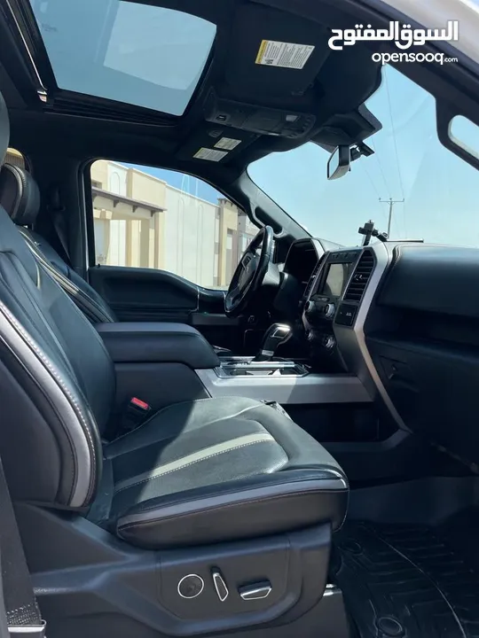 فورد F150 2018 بلاتينيوم فورويل فول اوبشن بانوراما,مساج السياره نظيفه جدا