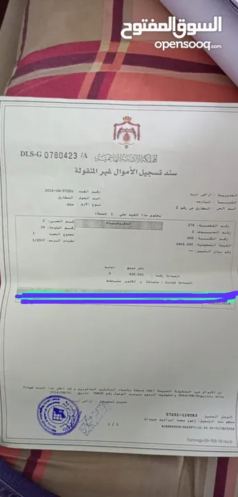 ارض للبيع.