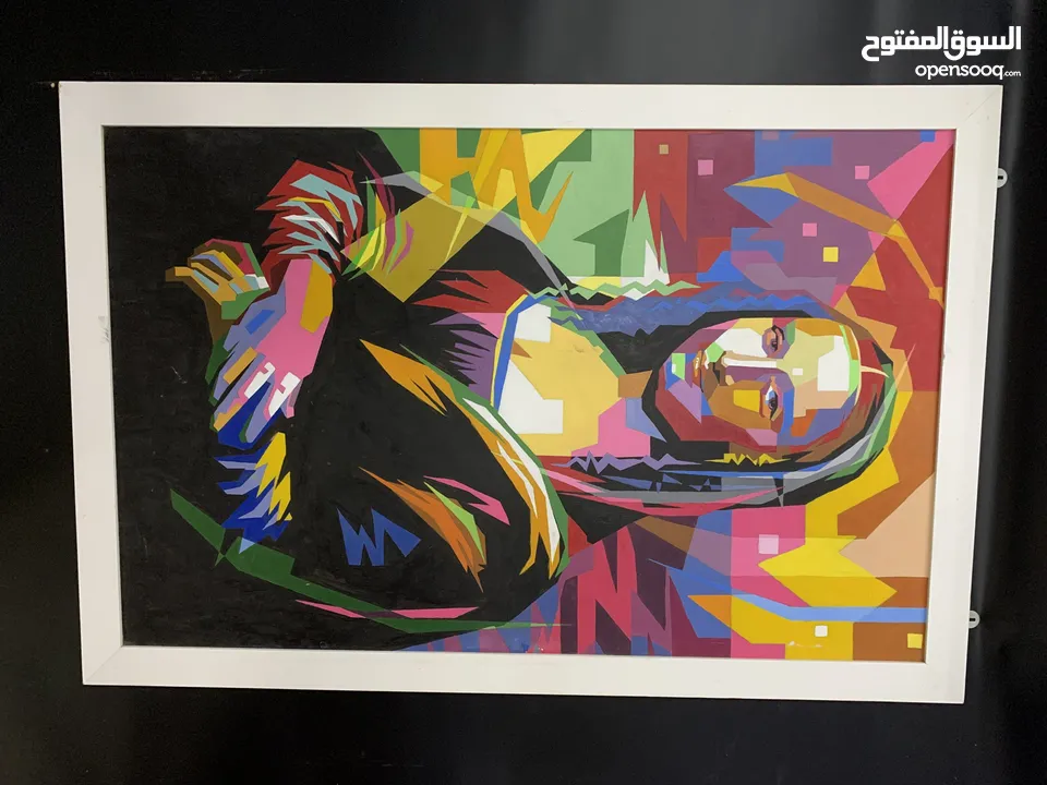 Unique hand painting Mona Lisa photoframe