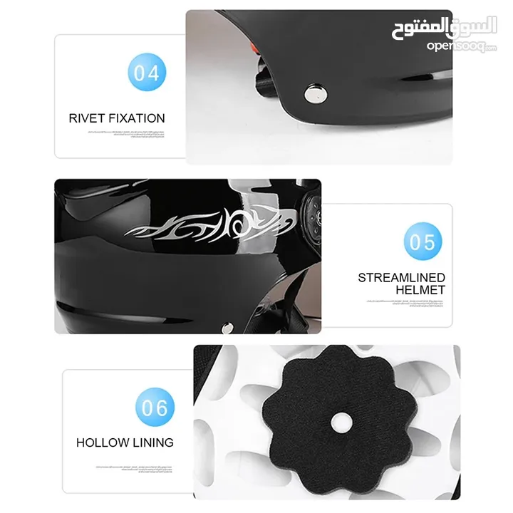 Scooter Helmet - Adjustable protective Gear