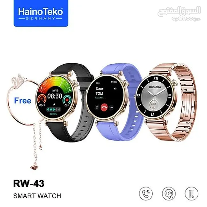 اشترى اناقتك وشياكتك بأفضل ساعة سمارت HainoTeko RW-43