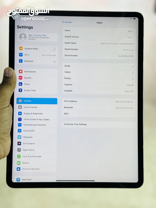 iPad Pro 12.9” 3rd Gen