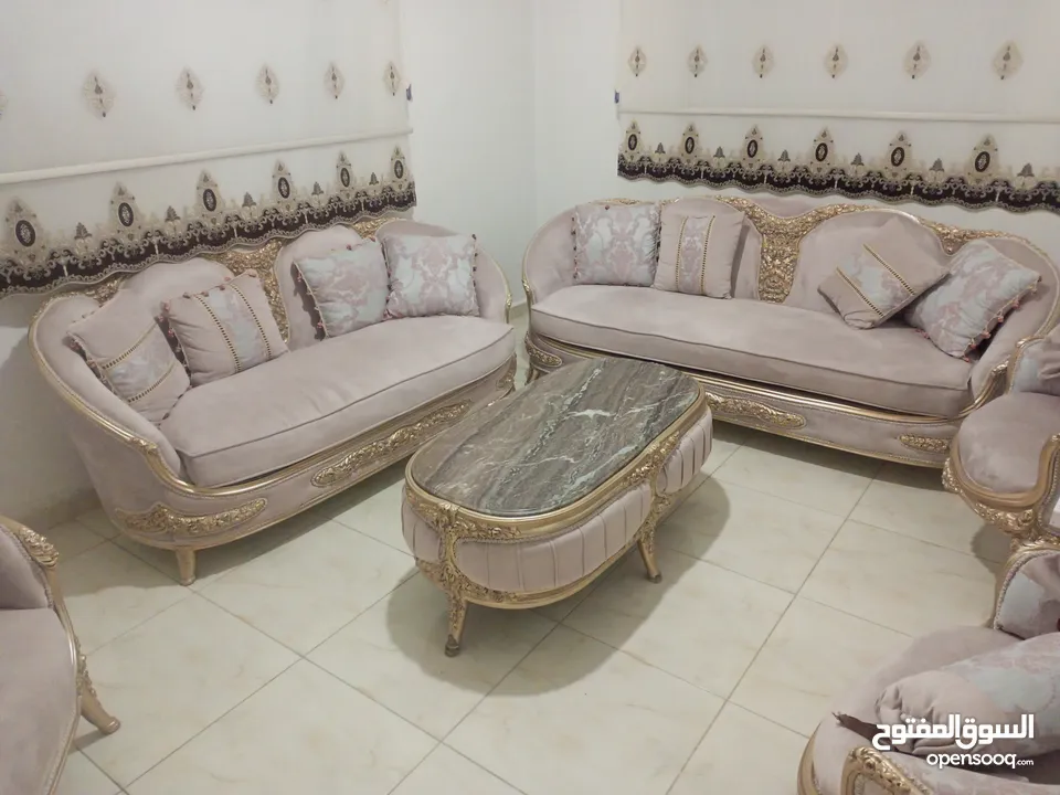 طقم ضيوف 9مقاعد شبه جديد