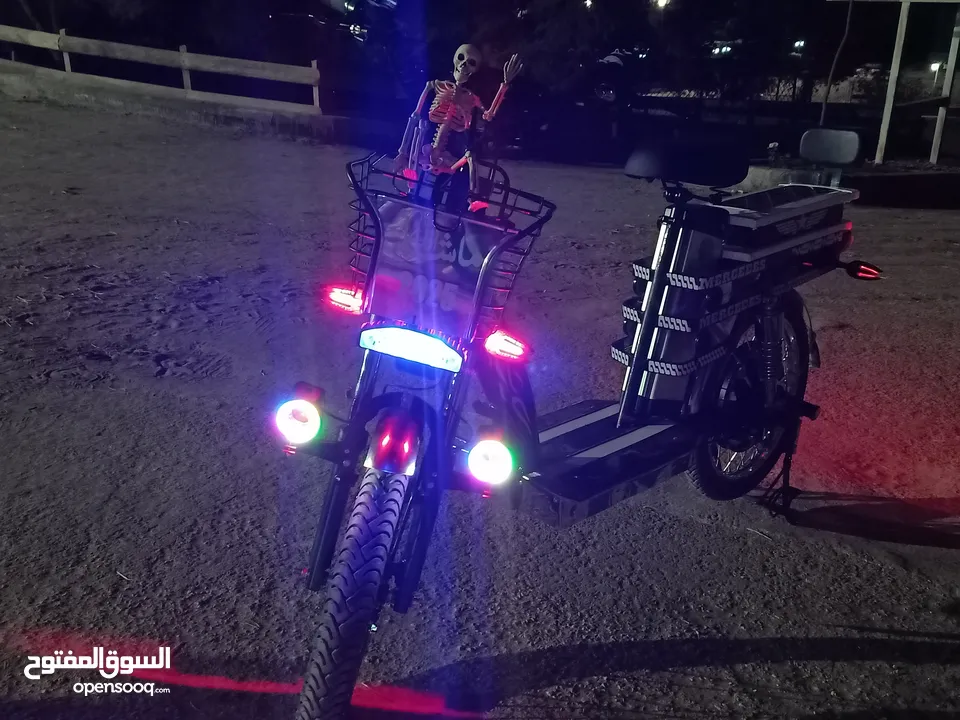دراجة كهربائية بحالة الوكالة