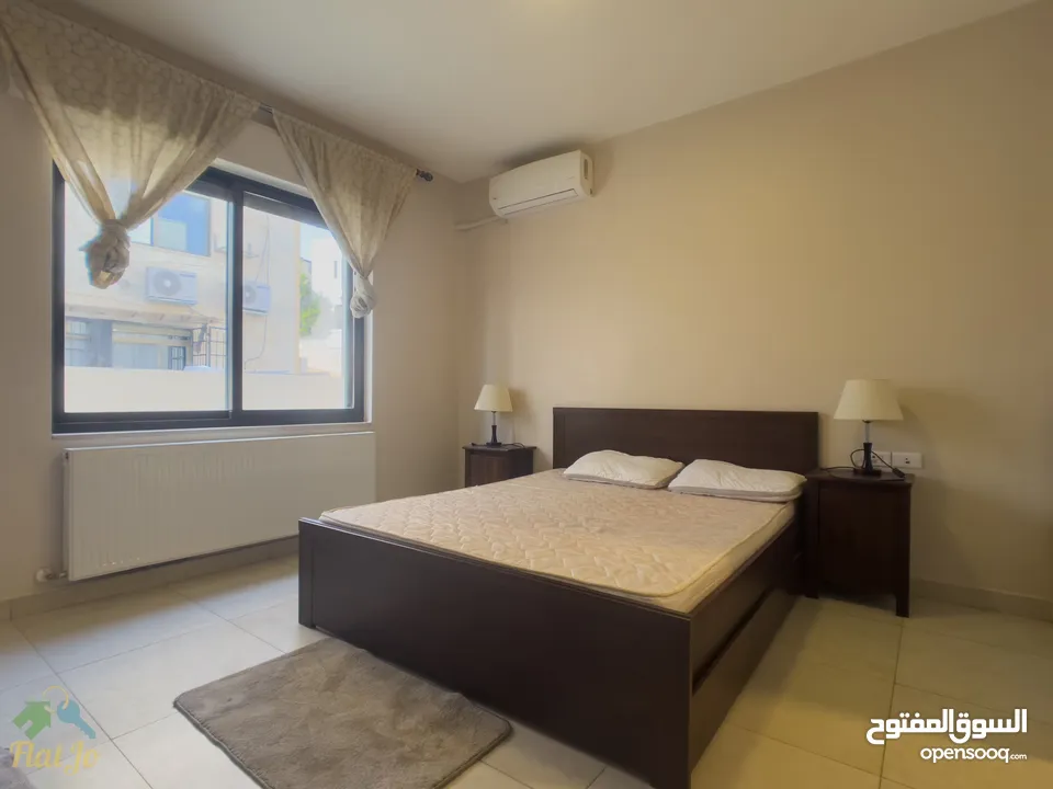 شقة مفروشة غرفتين وصالة في دير غبار عبدون الرابية  Furnished two bedroom in Abdoun and deir ghbar
