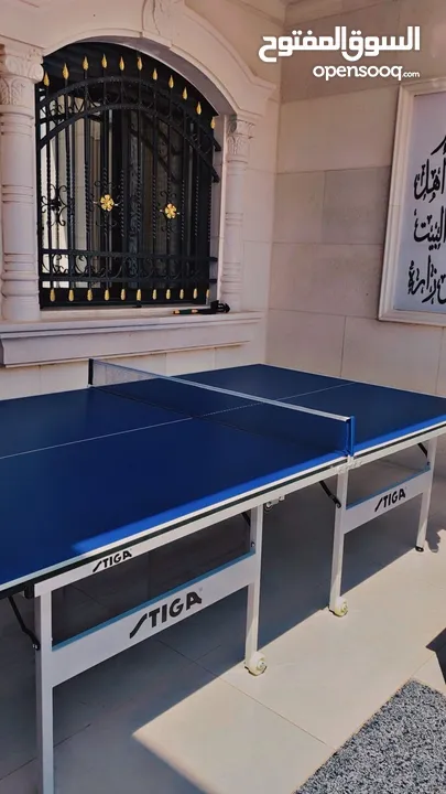 طاولة تنس نوع ستيجا مكفولة مع توصيل مجاني