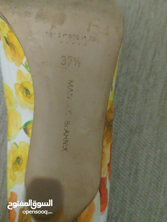 Manolo Blahnik heels  handmade in Italy