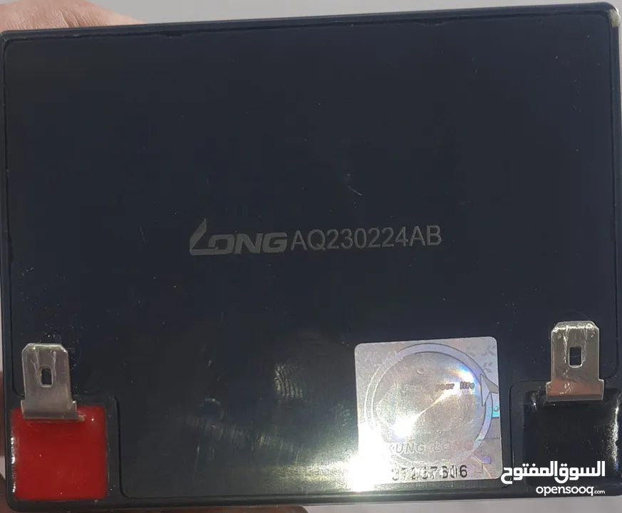 متوفر بطاريات نوع لونج 12v 5ah صناعه فتناميي