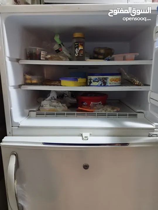 crown double door refrigerator