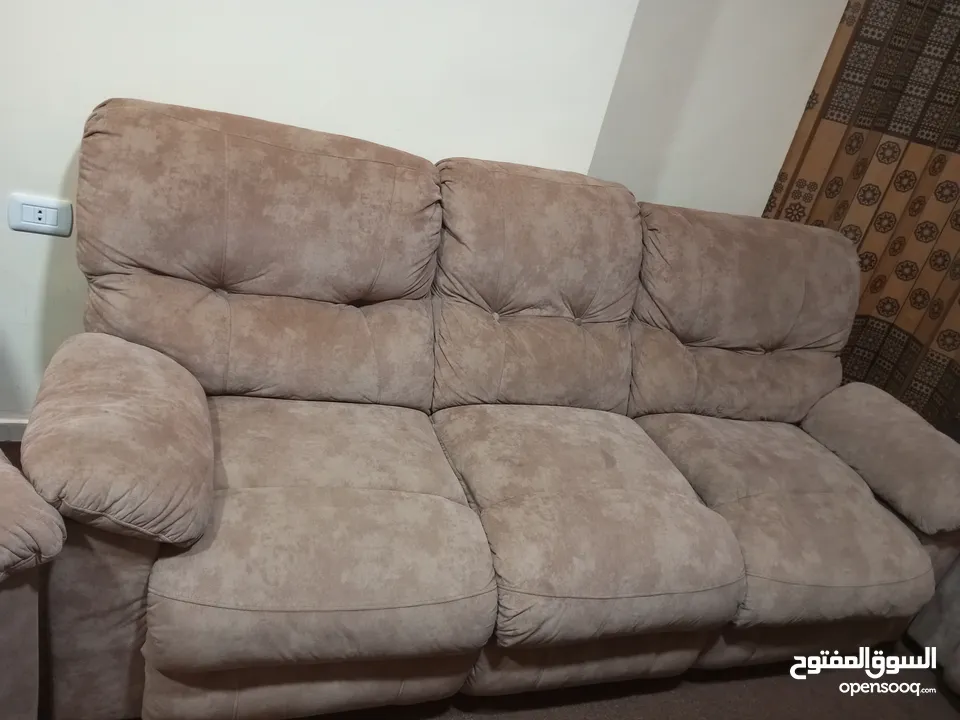 طقم كنب ريكلاينر امريكي للبيع