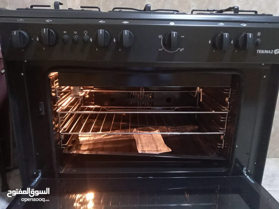 فرن تكماز اسود جديد