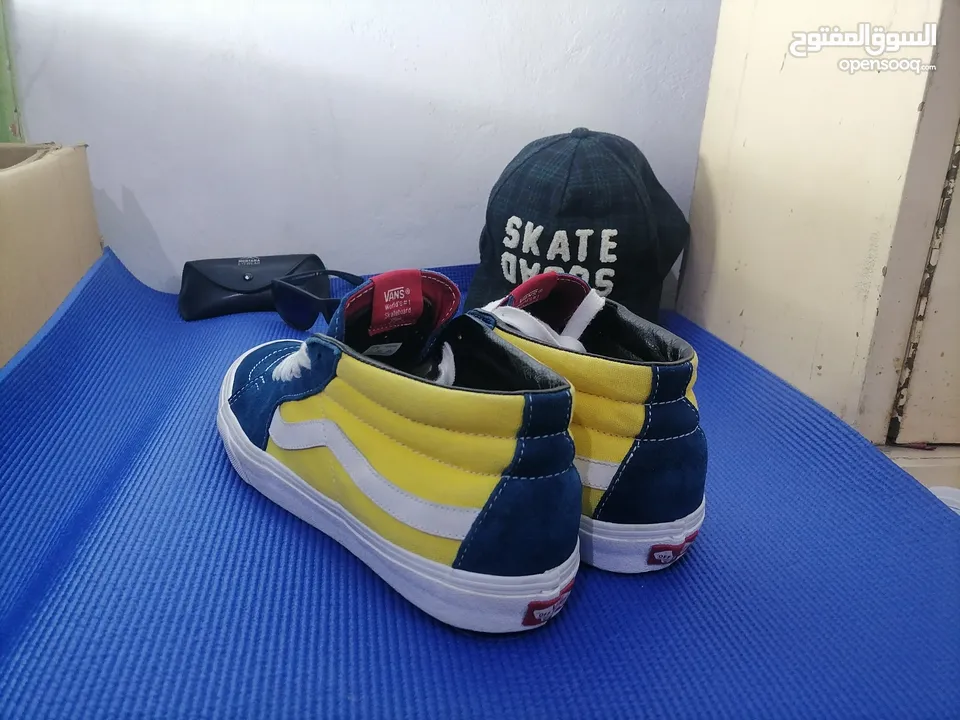original from America bold steps   sale vans sk8-mid اصلي غير قابل   التفاوض  stylish