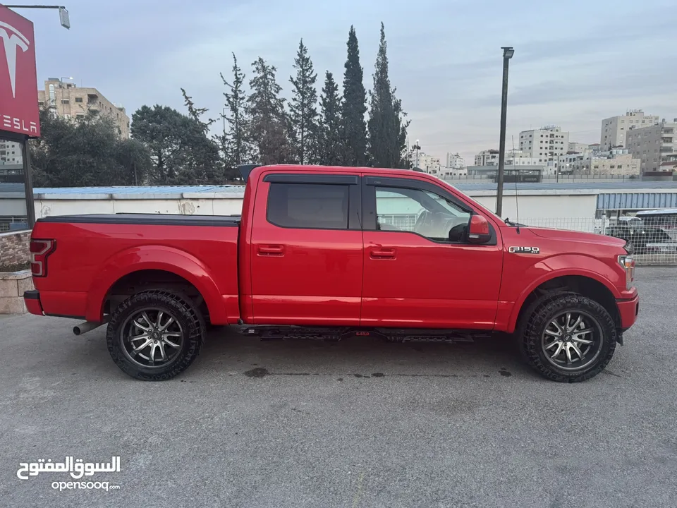 ‏Ford f150 2018 4x4 ‏clean title فحص كامل 7 جيد