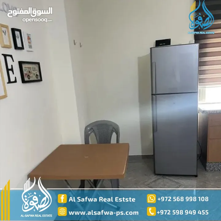 استديو مميز مفروش للايجار الطيره شارع الكرمل