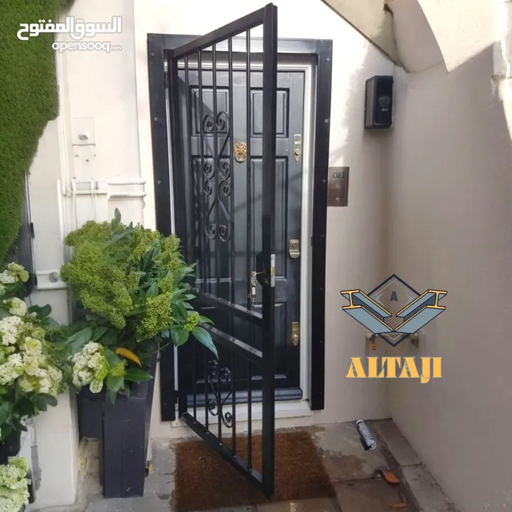 التاجي لجميع أنواع الحدادة والصيانة والدهان بأعلى جودة ومتانة لا تضاهى.